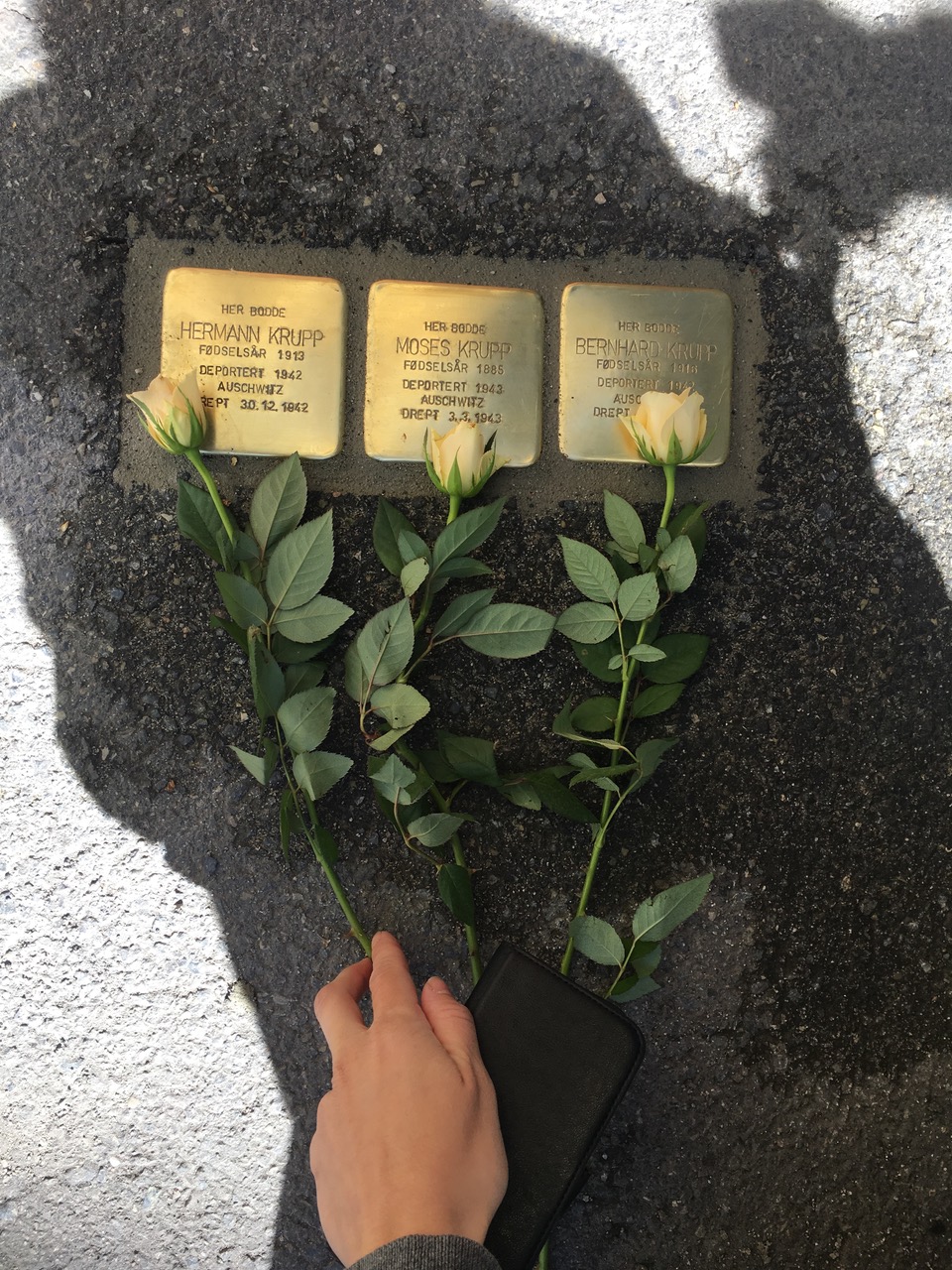 Stolperstein-Mandel